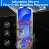 6-Pack Floor Drain Odor Stopper,2 Inch Blue Waterless Trap Seal