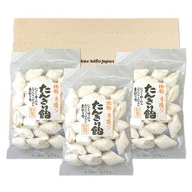 Nakajima Seika Tankiri Candy 3.5 oz (100 g), Set of 3 Bags PSJBOX Ground Candy, Hand Made