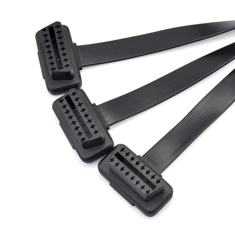 iKKEGOL OBD2 OBDII 1 to 3 Ultra Low Profile 16