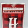 Holiday Time Banner Holiday Time Buffalo Check Plaid Glitter Happy