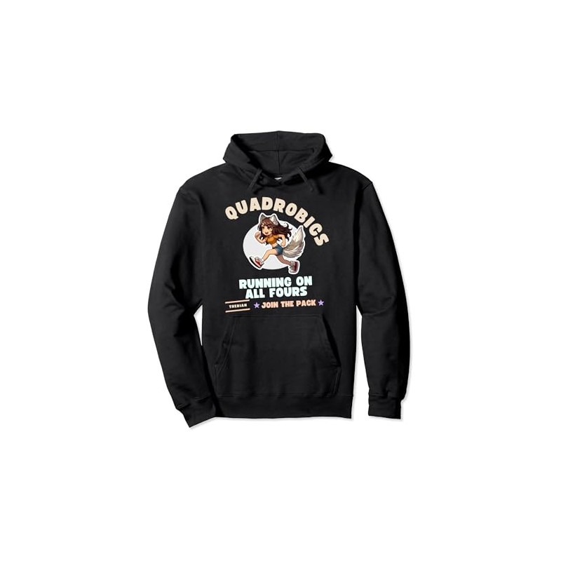 Quardrobics Therian Gear For Teen Tween Girl Fox Wolf Cat