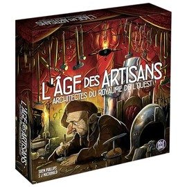 Pixie Games – l’Âge des Artisans – Extension du Jeu Architectes du Royaume de L’Ouest - Jeu de Stratégie et de Société – À partir de 12 Ans – De 1 à 6 Joueurs – Français – PIX374