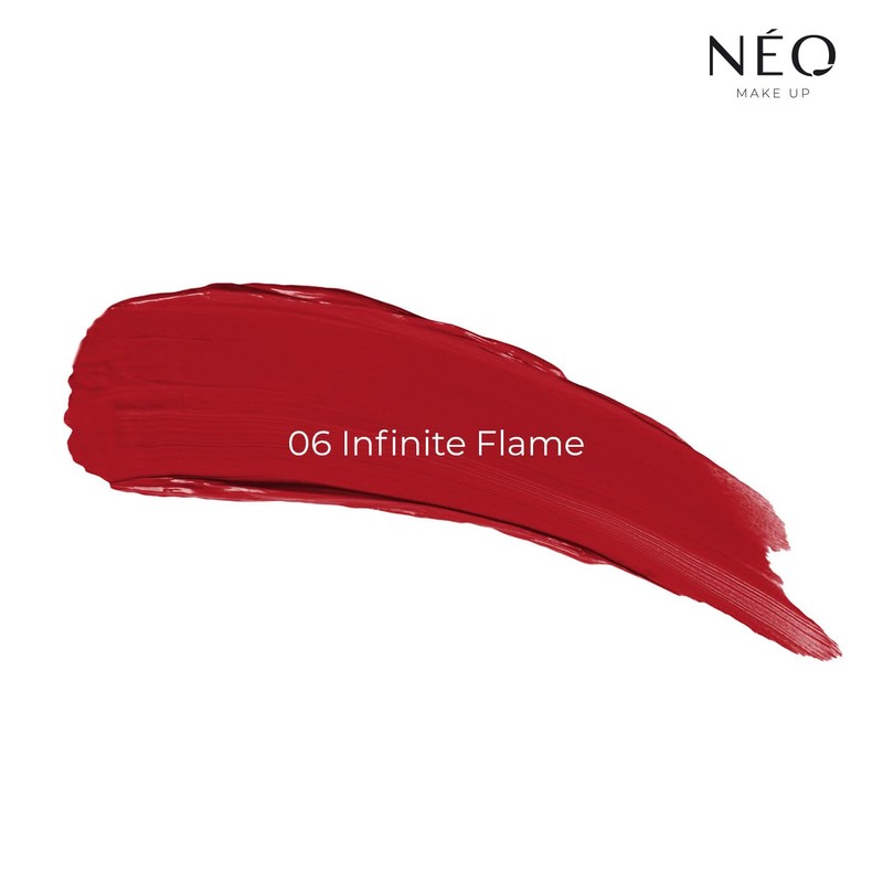 NEO MAKE UP Liquid Lipstick 5 ml - Orange Red