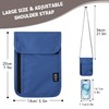 Likesing 5.5" L x 7.9" W Travel Neck Wallet, RFID