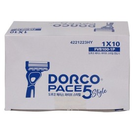 UnKnown Dorco PACE5 style portable razor x 10 / 도루코 PACE5 스타일 휴대용 면도기 x 10개