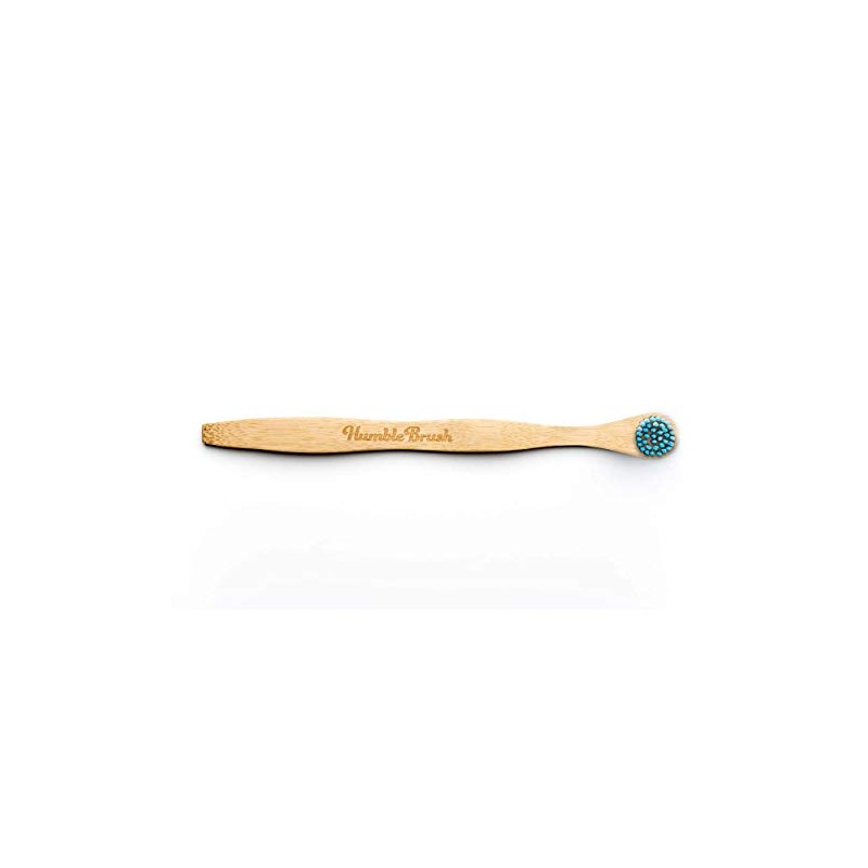 The Humble Co. Bamboo Tongue Scraper | Ultra-Soft Blue |
