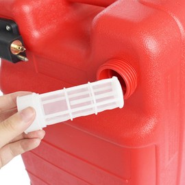 Toddmomy - Filtro de depósito de combustible, filtro de combustible, filtro de plástico, separador de combustible, filtro de combustible, filtro de entrada, filtro antiestático, combustible diésel