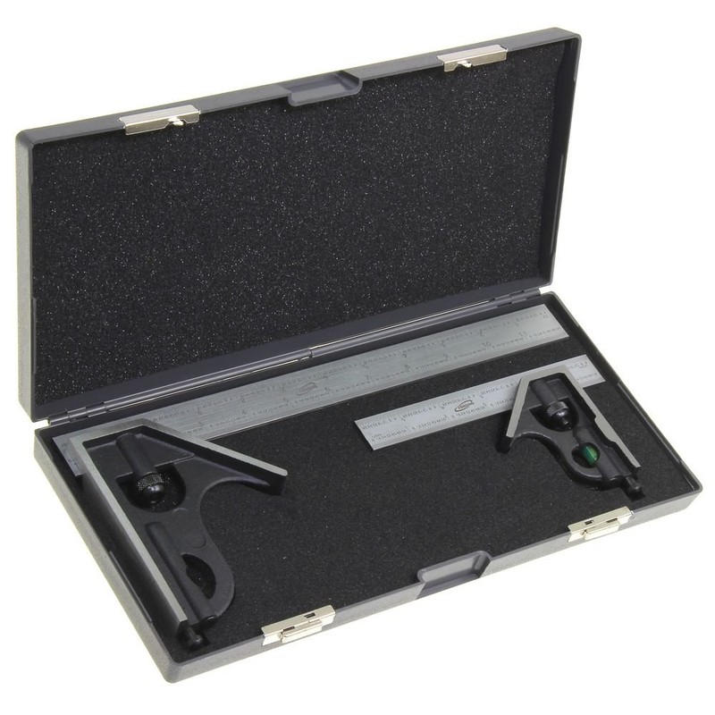 iGaging Combination Square Set 6" & 12" 4R Steel Blade