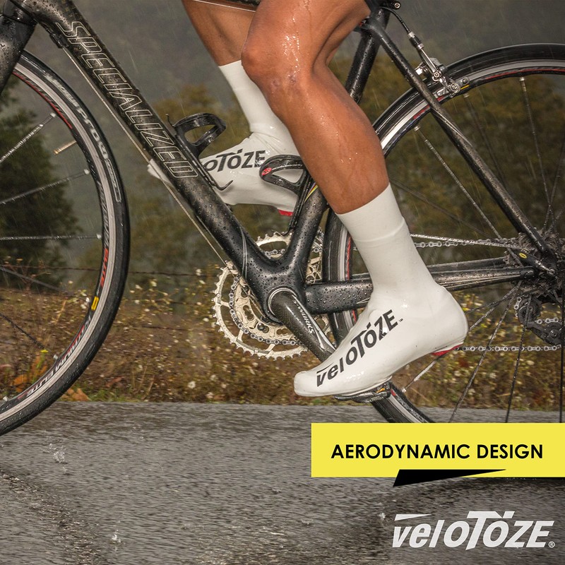 veloToze Tall 2.0 Road Shoe Covers White X-Large