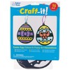 Baker Ross Easter Egg Fuzzy Art Decorations - Pack of