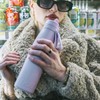 onegreenbottle Evolution V2 Edelstahl-Wasserflasche mit Träger, 500 ml Heiß- und