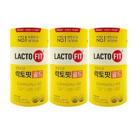 Chong Geun Dang Health Lacto Fit Gold 2G x 50 Po X 3 / 종근당건강 락토핏 골드 2g x 50포 x 3통