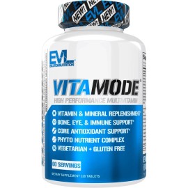 Multivitamínico diario EVL VitaMode para hombres: aumenta el metabolismo, los músculos, la salud inmunológica