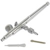 Agora-Tec® AT- Airbrush Double-Action Gun AT-ADA-01 with 0.2 mm Stainless