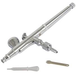 Agora-Tec® AT- Airbrush Double-Action Gun AT-ADA-01 with 0.2 mm Stainless Steel Nozzle and Needle