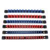 6PCS Drive Socket Organizer Holder 1/4in 3/8in 1/2in SAE And