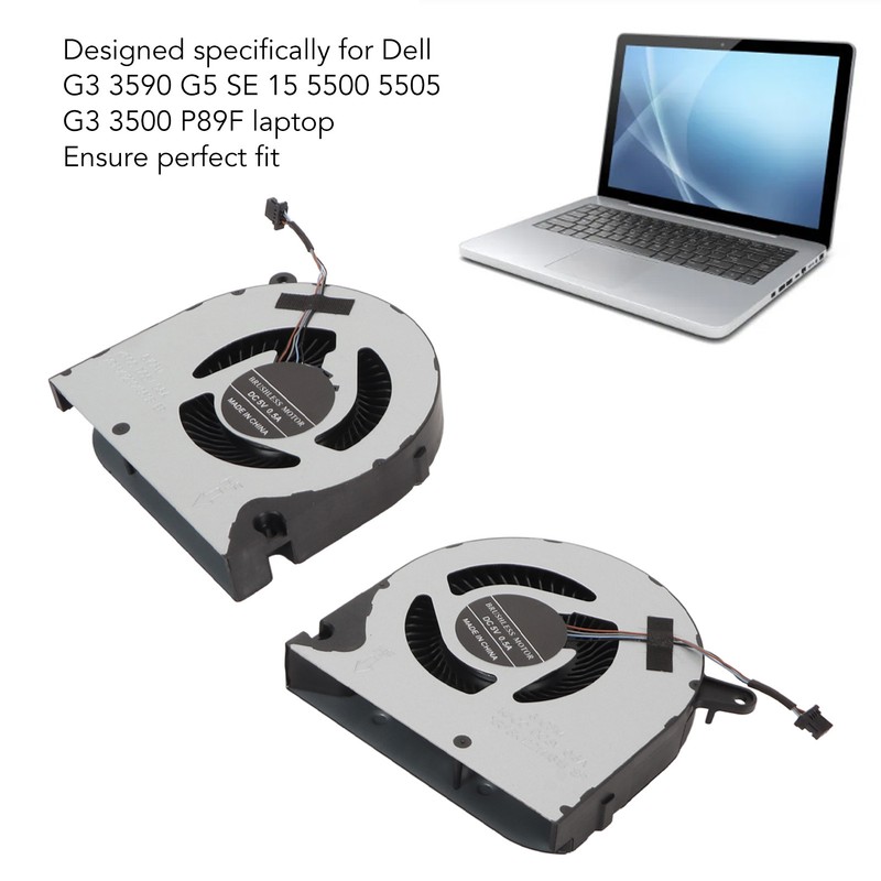 CPU GPU Cooling Fan Replacement Laptop Internal Cooling Fan for