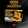 ELEAD 47-Piece Magnetic Nut Driver & Screwdriver Bit Set -