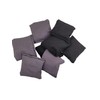 2 inch mini bean bag toss black and grey cornhole