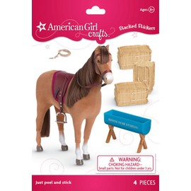 American Girl Crafts EKSuccess Chestnut Horse Stacked Stickers