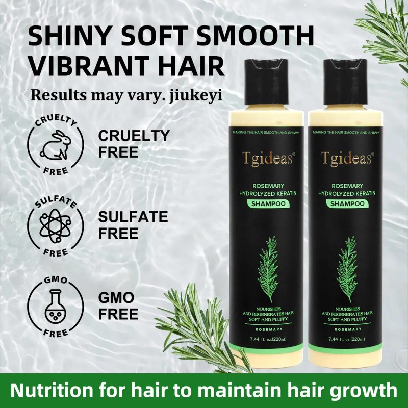 Tgideas Rosemary Hair Growth Shampoo Natural Thicke 8 Stre