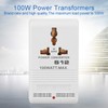 110V/120V to 220V/240V Voltage Converter, ABS CN Standard Plug Power