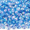 Blinginbox 500pcs 6mm AB Resin Flatback Rhinestone for Crafting,Flatback Round