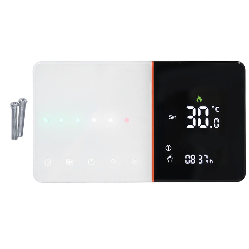Smart Thermostat Slide Bar Timing Programmable Negative LCD Wifi Voice