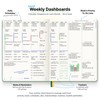 Roterunner Purpose Planner Notebook B5 7.5”x9.8” Undated 2026 Daily Weekly