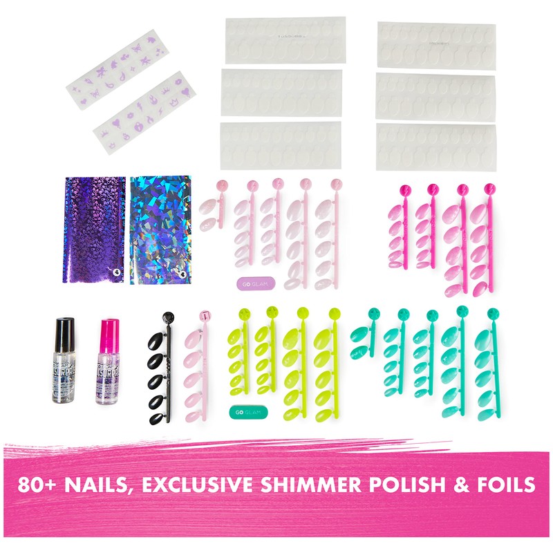 Cool Maker, GO Glam Nail Surprise Shimmer Exclusive Manicure with