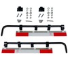 BST BSSP Universal Fit Pair Black Mud Flap Hangers Bracket