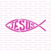 Jesus Fish Stencil Template - Reusable Stencils for Painting in