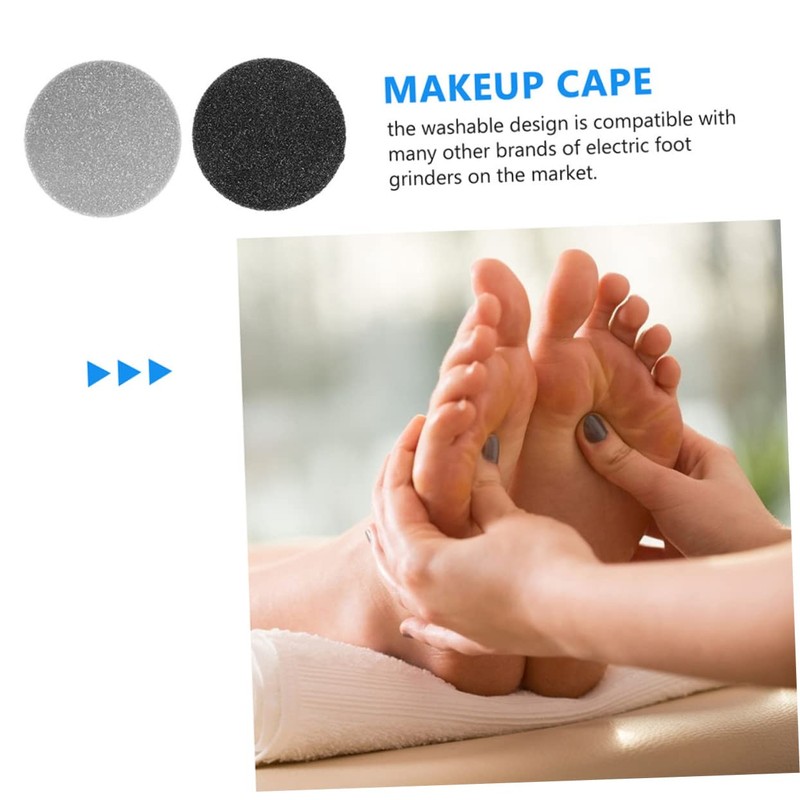 Mikinona 10pcs Electric Foot Exfoliating File Replaceable Sandpaper Discs for