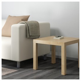 Ikea Table End Side Black (2 Pack) Lack