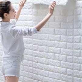 Liven Home & Decor 20 Papel Tapiz 3d Vinilo Ladrillo Pared Azulejo Adherible