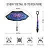 MRTLLOA Double Layer Inverted Umbrella with C-Shaped Handle, Anti-UV Waterproof