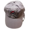 AES Surrender The Booty Pirate Grey Washed Distressed Drab Embroidered