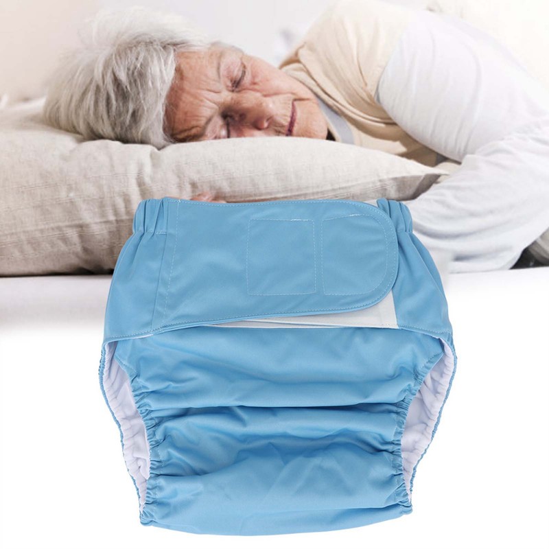 Waterproof Washable Reusable Adult Elderly Cloth Diapers Pocket Nappies
