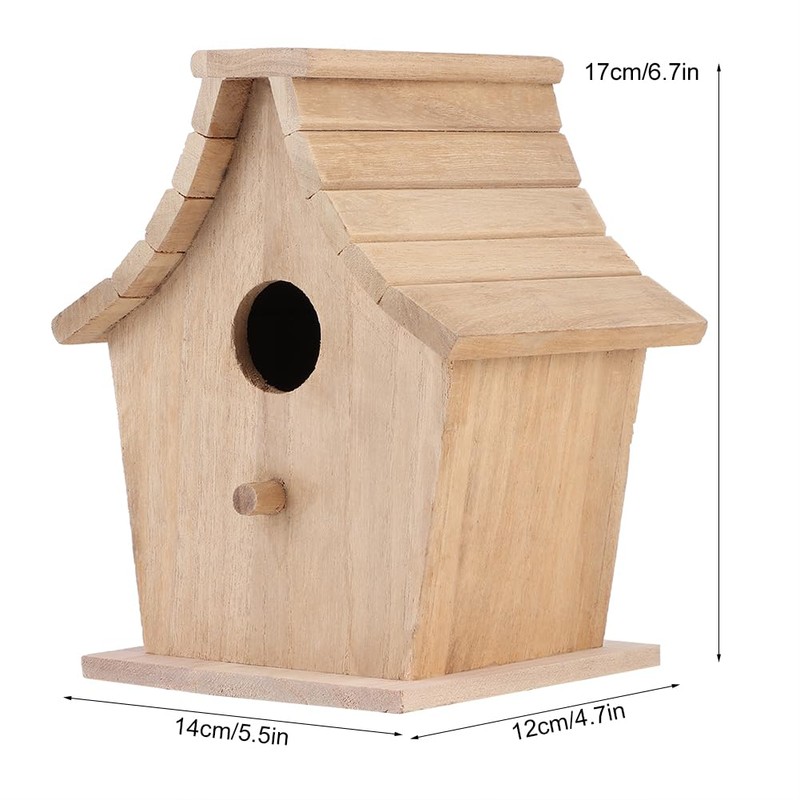 Casita para Pájaros, Comedero para Pájaros Duradero, para Múltiples Pájaros,