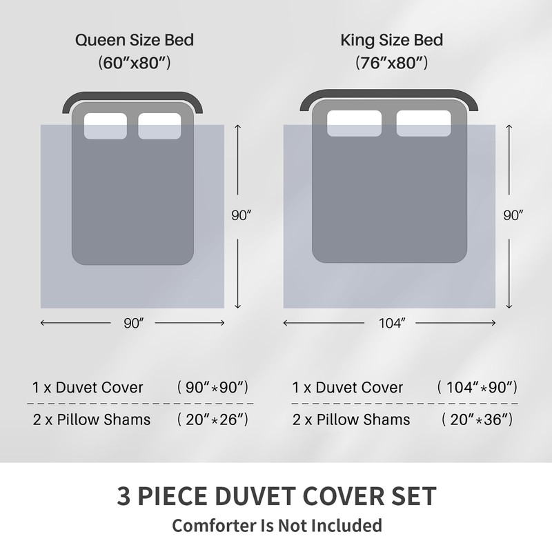 Bedduvit Cotton Duvet Cover King - Damask Paisley King Duvet