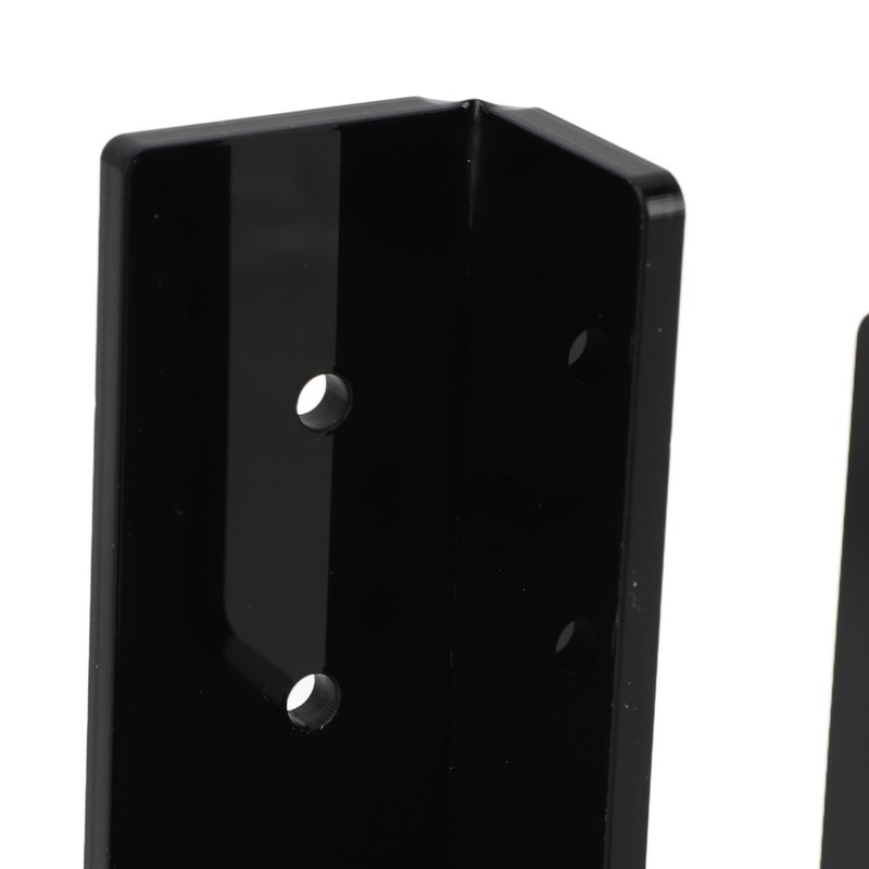 4Pcs Black Acrylic Skateboard Wall Mount Rack Skateboard Wall Hanger