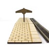 War World Scenics Model Railway Station Canopies with Platforms x