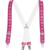 Playshoes Hosenträger Edelweiß Braces, Pink, 60 cm