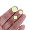 sourcing map Glow in The Dark Spot Decals Decor Green