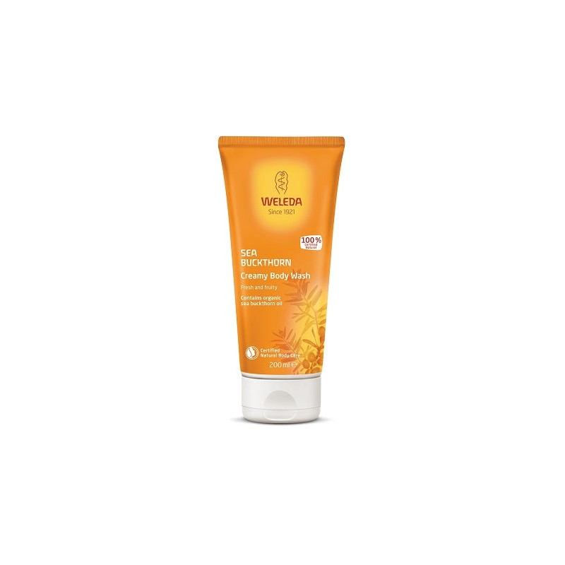 Weleda Sea Buckthorn Creamy Body Wash 200ml