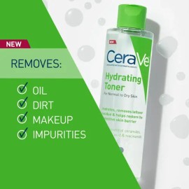 Cerave Hydrating Toner For Normal To Dry Skin, 200ml