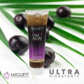 Mascarilla Corpo-facial Chía + Acai Ultrahidratante Miguett