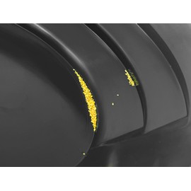 Sluice Fox Gold Pan with Vanishing Riffle Set; batea para oro Spiral Gold Finishing pan; Gold Rush Prospecting Supplies for Your Gold panning kit; 11 inch Black