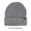 Huff Men's Knit Cap, Beanie, Hat, grey heather