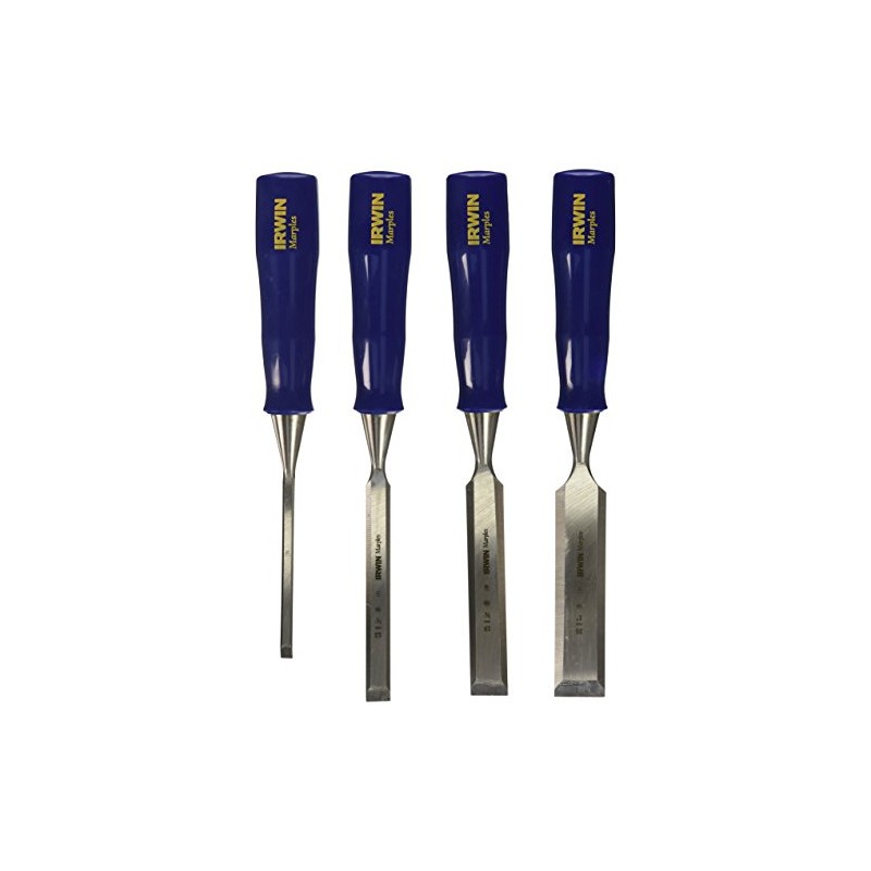 IRWIN Marples Chisel Set for Woodworking, 4-Piece (1885164)